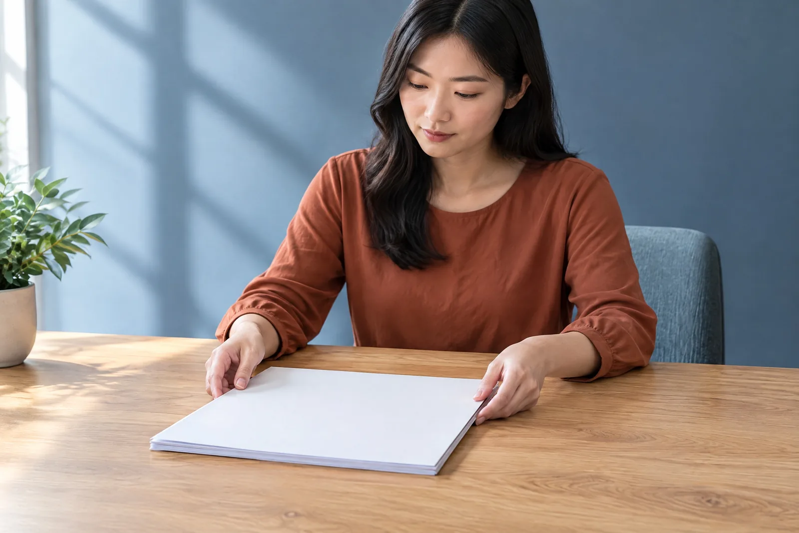 Illustrative Court & Custody editorial visual: Court And Custody Preparation Blank Folder.